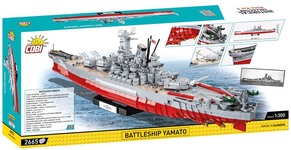 Battleship | COBI Historical Collection | Battleship — Building Sets