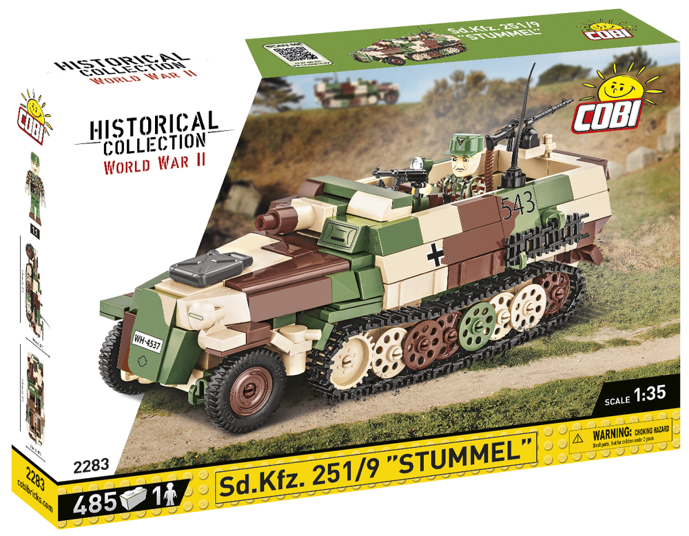 WW2 German Army Sd.Kfz. 7 Half-Track — Brick Block Army