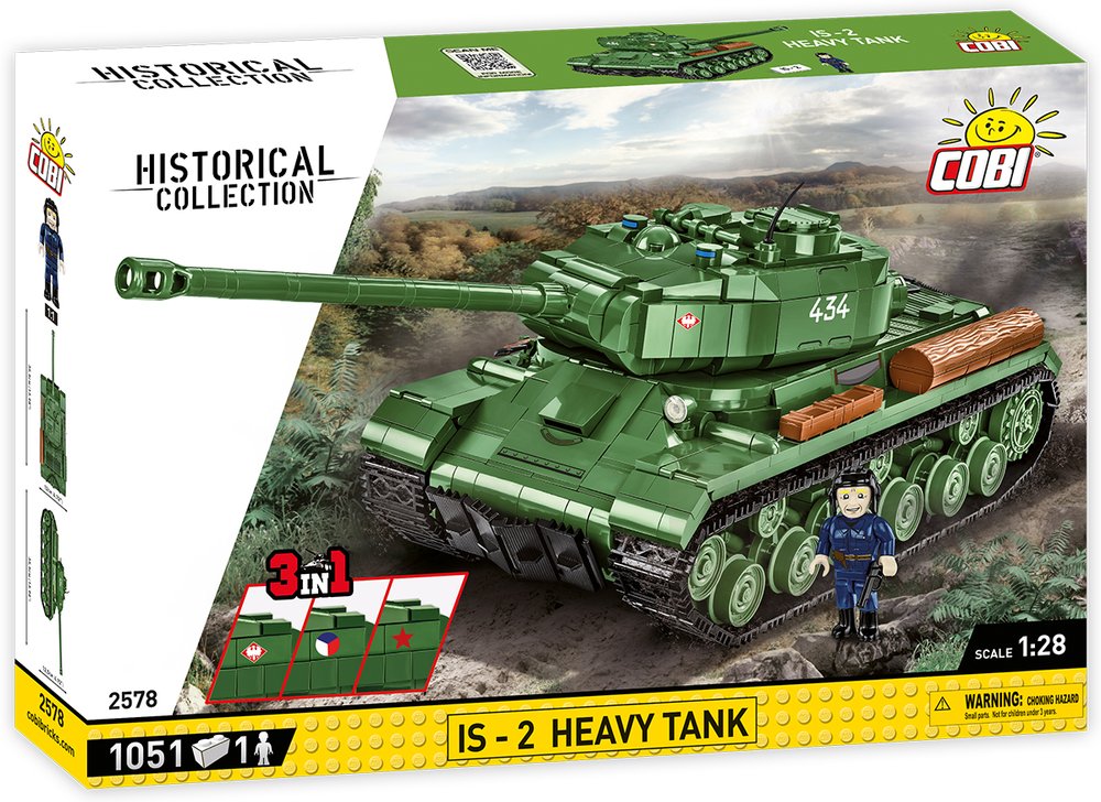 WW2 Tank -Leopard 2 Heavy Tank Building Blocks Toy Set