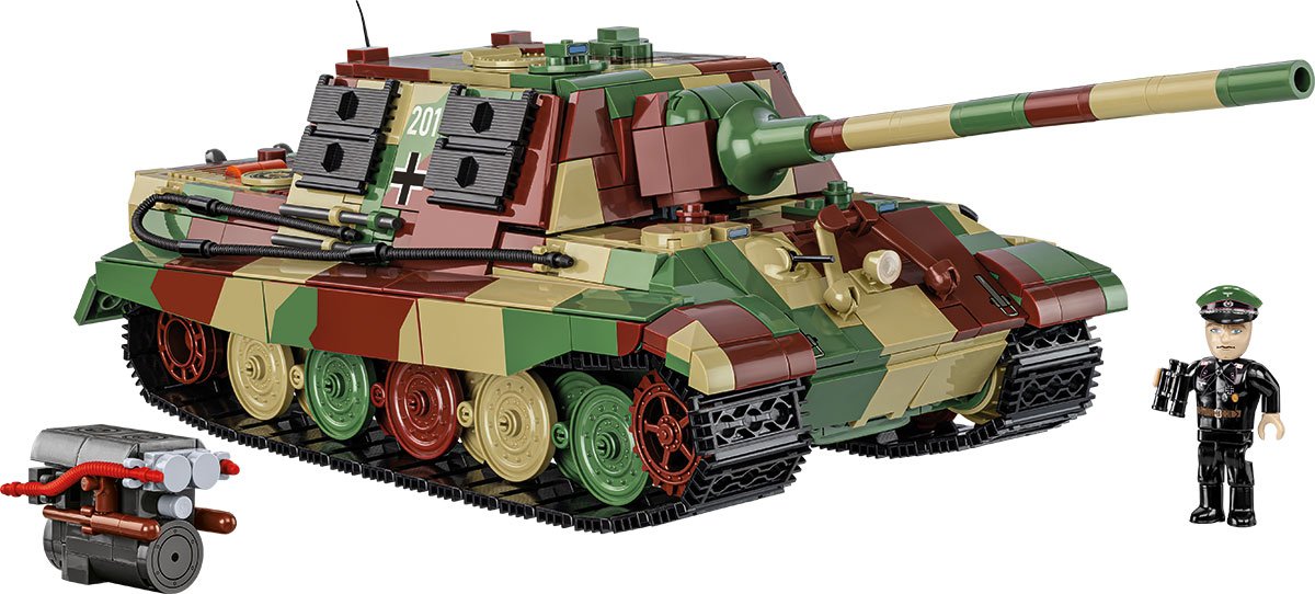 COBI PanzerJäger Tiger Heavy Tank Destroyer : Set #2580 —   Cobi Building Sets