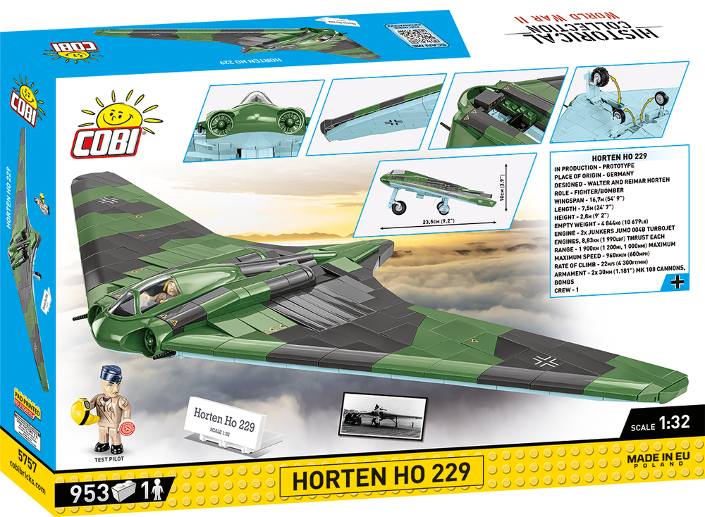 COBI Horten Ho 229 Fighter/Bomber Jet | COBI Building Set