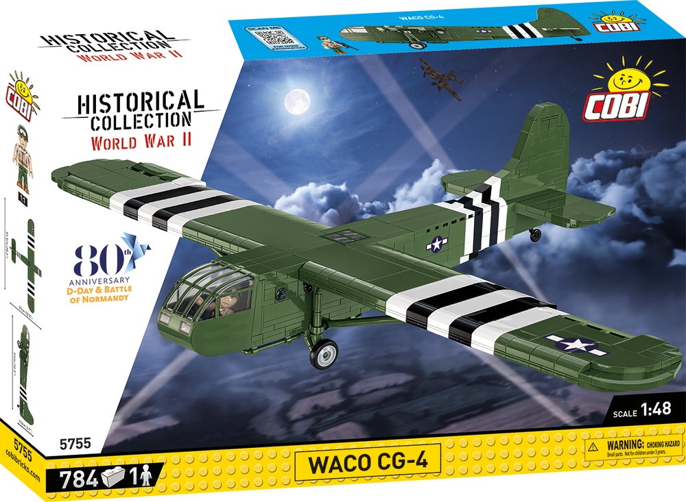 COBI WACO CG-4 Military Glider | COBI Planes: Set #5755