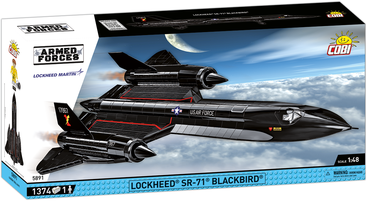 COBI Lockheed SR-71 Blackbird : Set #5891 — buildCOBI.com Cobi