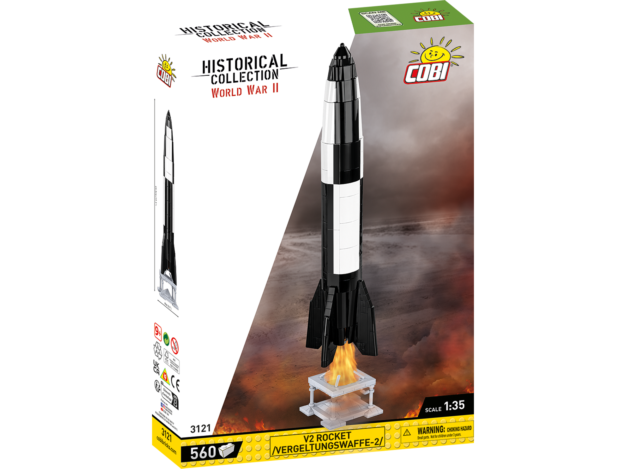 COBI V2 Rocket Vergeltungswaffe-2 : Set #3121