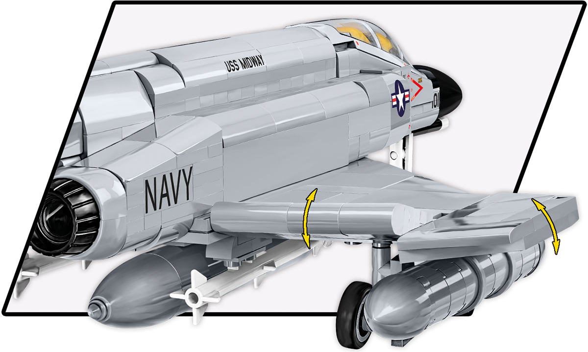 COBI F-4 Phantom II Jet Fighter | COBI Jets Set #5897 — buildCOBI