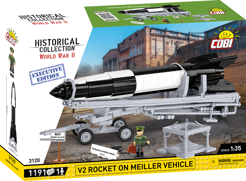 COBI EXECUTIVE EDITION V2 Rocket on Meiller Vehicle : Set #3120 