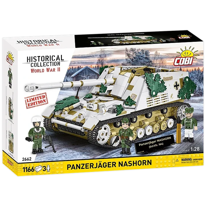 COBI LIMITED EDITION PanzerJäger Nashorn Tank Hunter : Set #2662