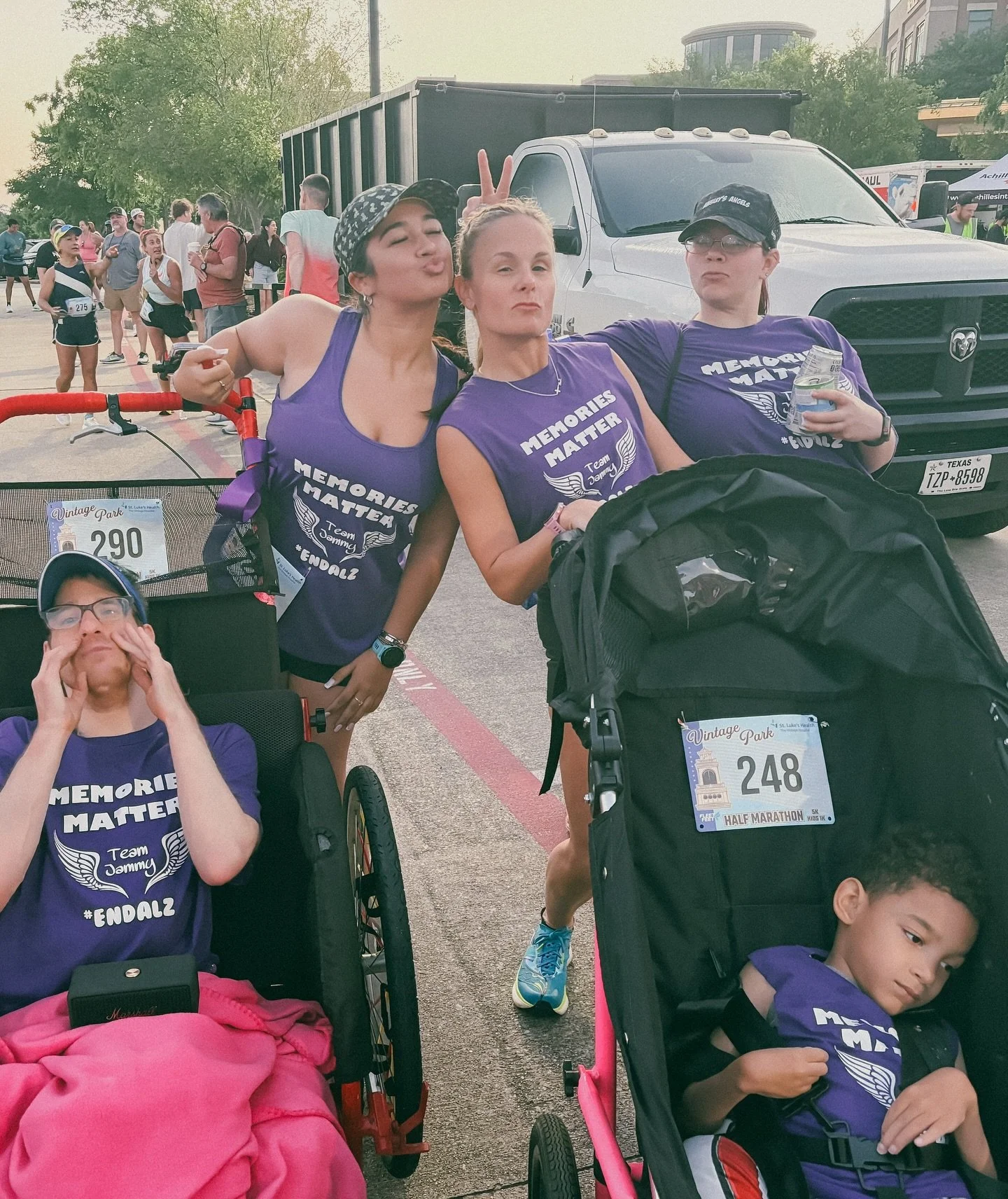 ✨Shining the spotlight on Jill! 🪩✨ @jill_matte is not only a tremendous athlete and mom, but also has a beautiful heart for volunteerism. Jill is active with @ainsleys_angels and enjoys pushing those with physical limitations in races. Swipe to hear