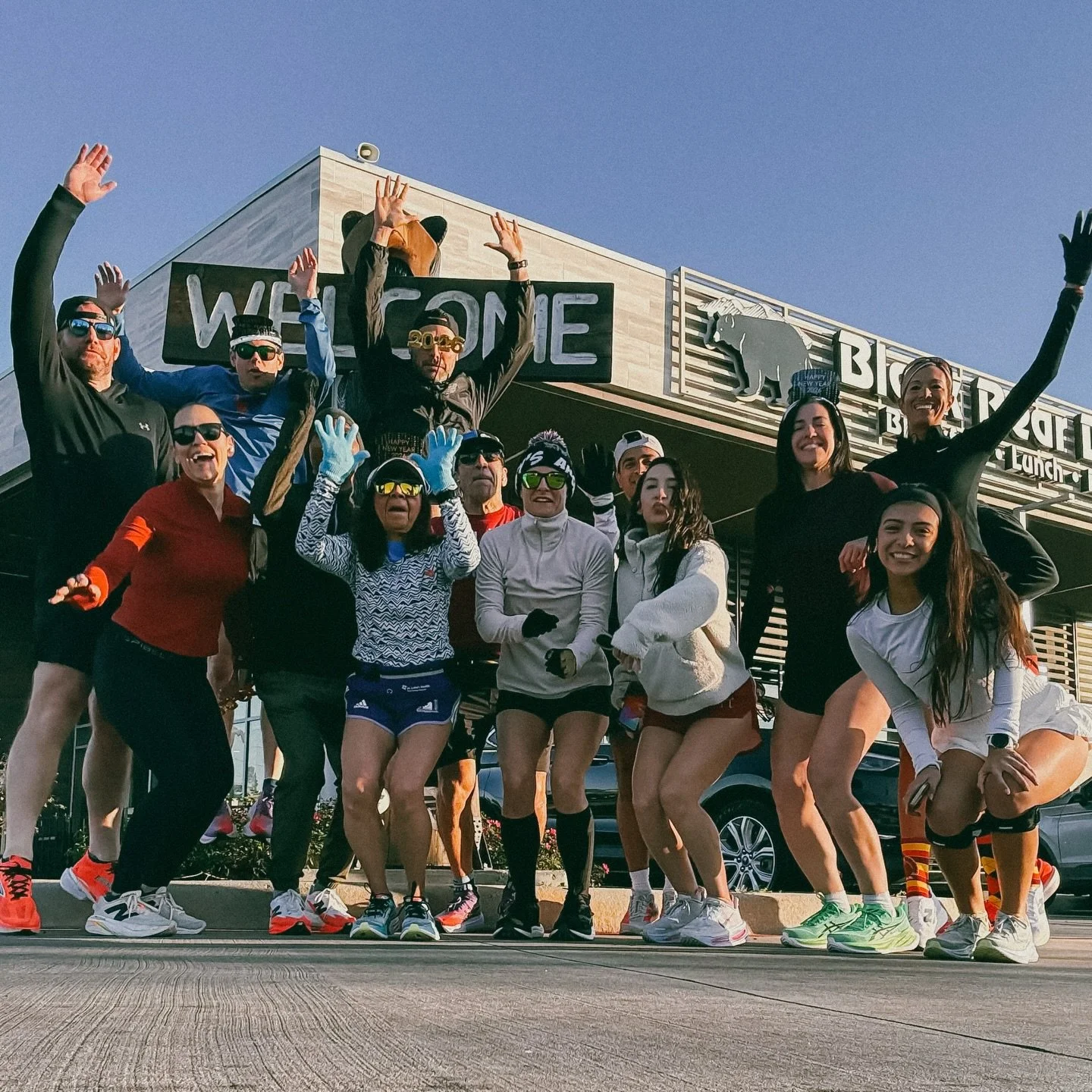 Happy New Year!! 🪩 Some of our athletes enjoyed ringing in 2026 with some miles!! 

#happynewyear #strava #kudos #runclub #thewoodlands