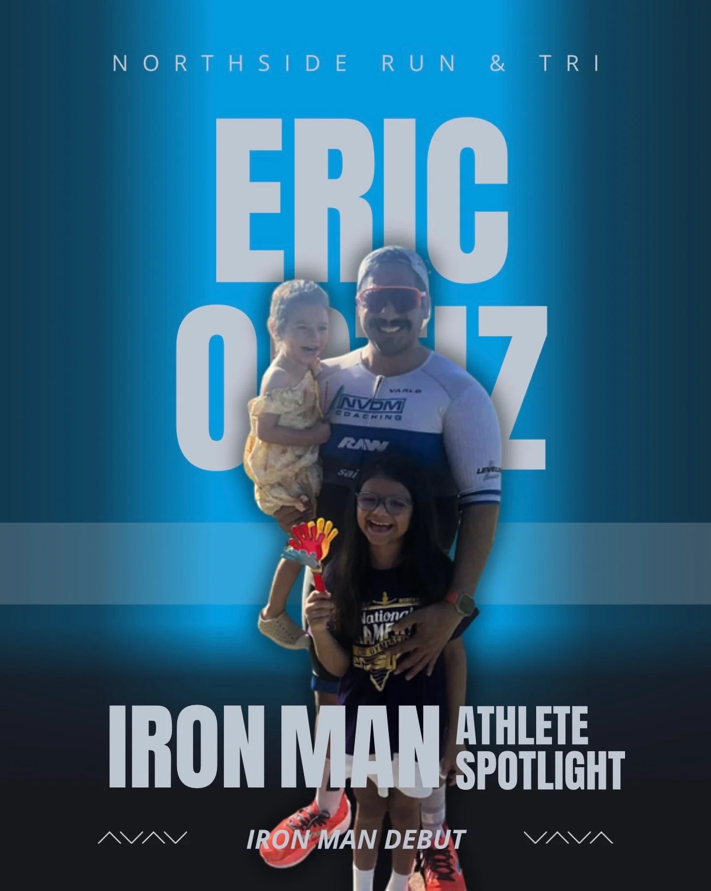 It&rsquo;s almost go time!!! Check out our Spotlight on @ericortease !! Good luck to all our athletes tomorrow! 👏🏽
Eric Ortiz began his triathlon journey in May 2025 and quickly discovered a passion for testing his limits through endurance sport. I