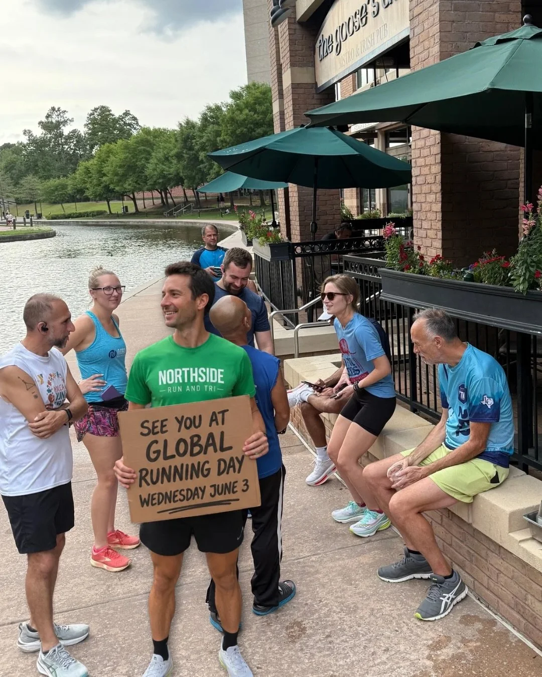 🌍🏃&zwj;♀️ GLOBAL RUNNING DAY IS THIS WEDNESDAY 🏃&zwj;♂️🌍

Whether you&rsquo;re a runner or walker, come join us! ALL run clubs and all paces are welcome.

⏰ EVENT TIMELINE
5:30 PM &mdash; Check-In
5:45 PM &mdash; Group Photo 📸
6:00 PM &mdash; Ru