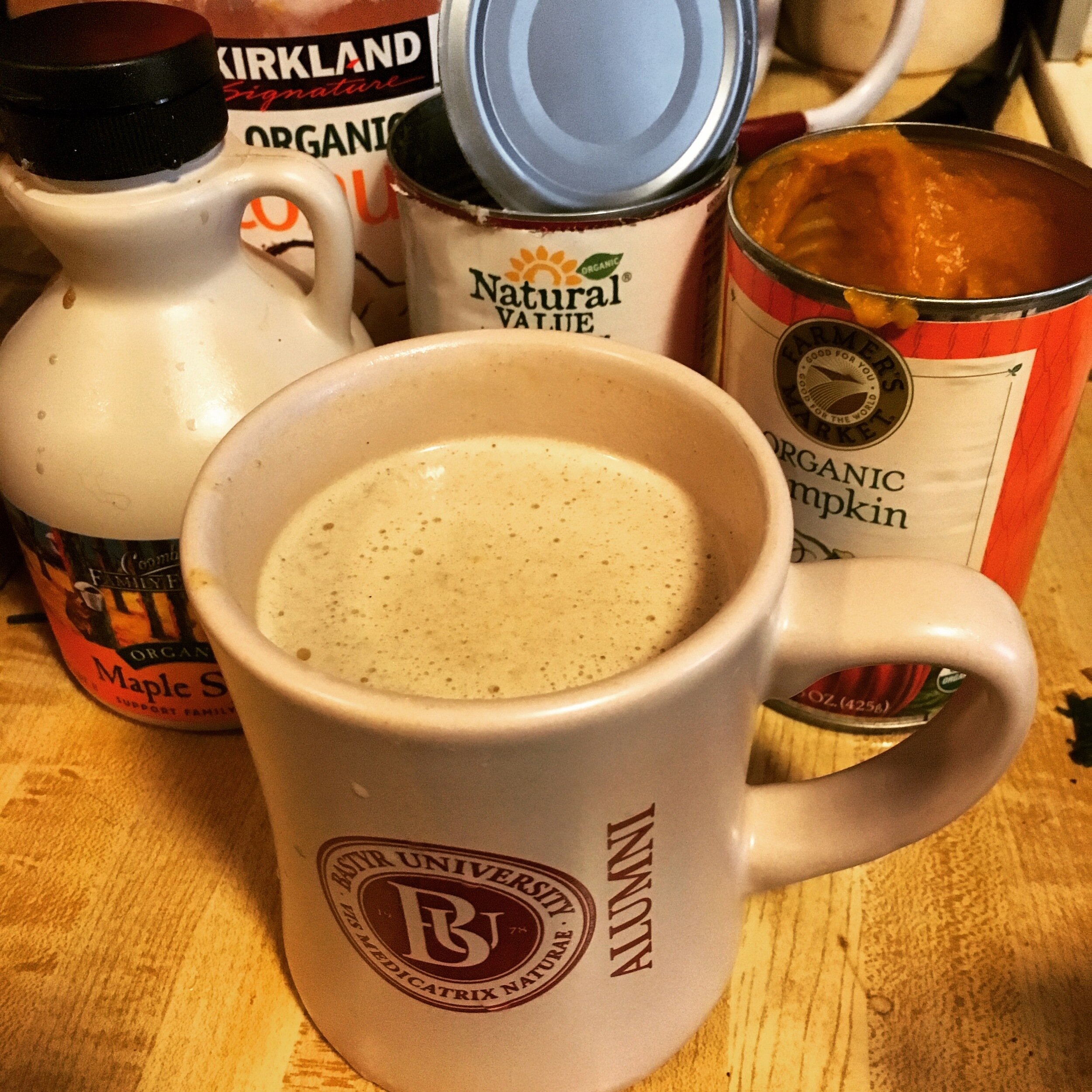 Decaf Pumpkin Spice Lattea