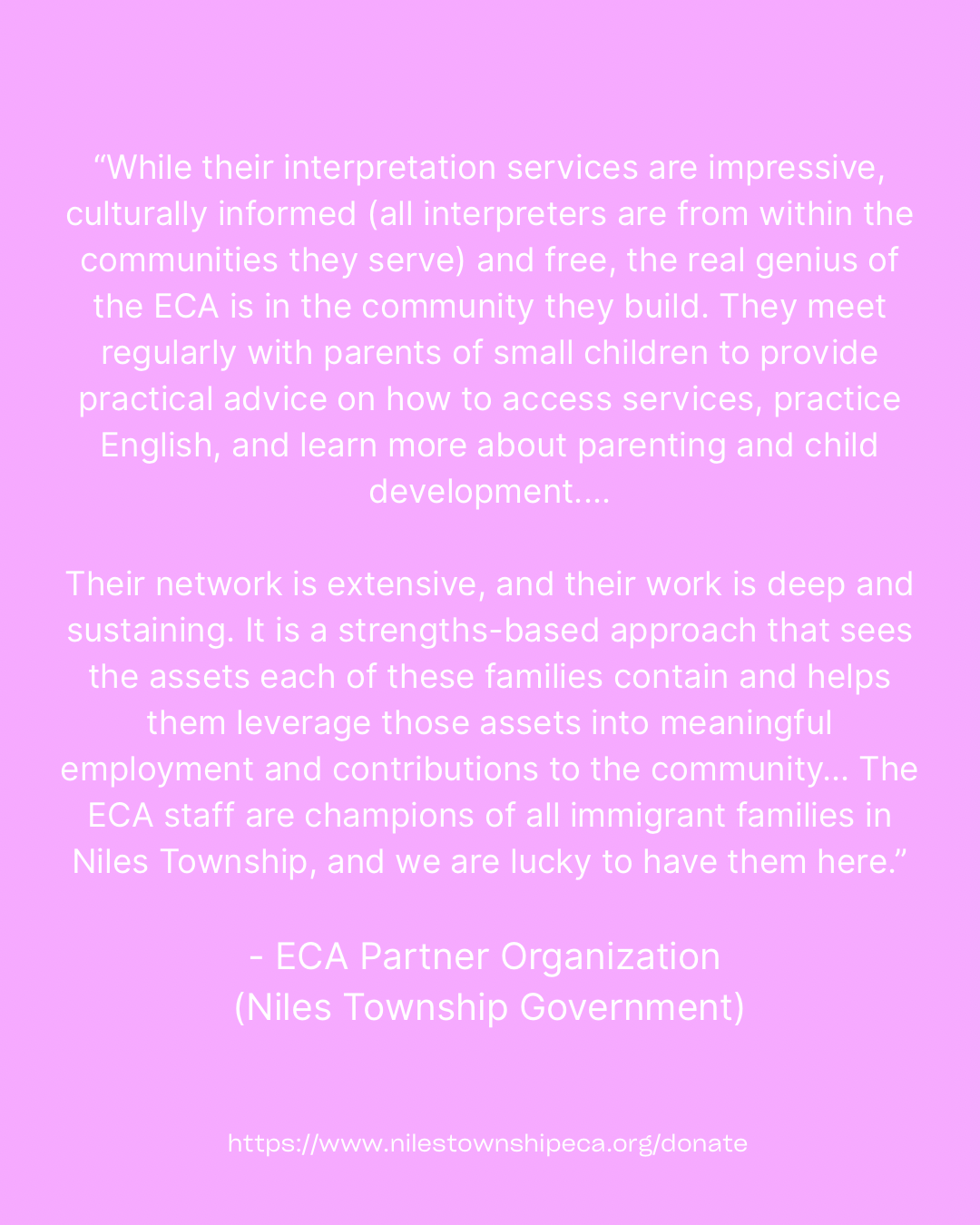 www.nilestownshipeca.org - Full testimony on website under donation page.png