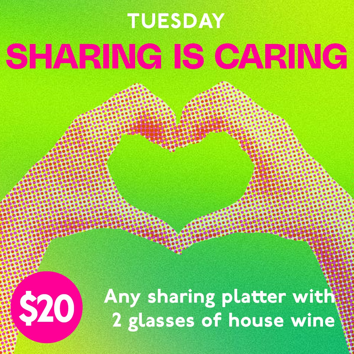 Sharing is caring_tuesday food special