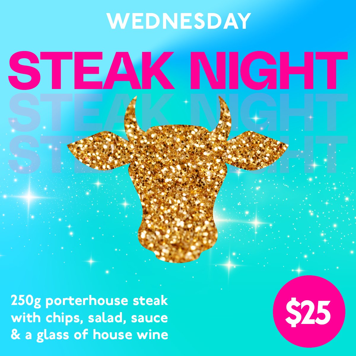Steak night_wednesday food special