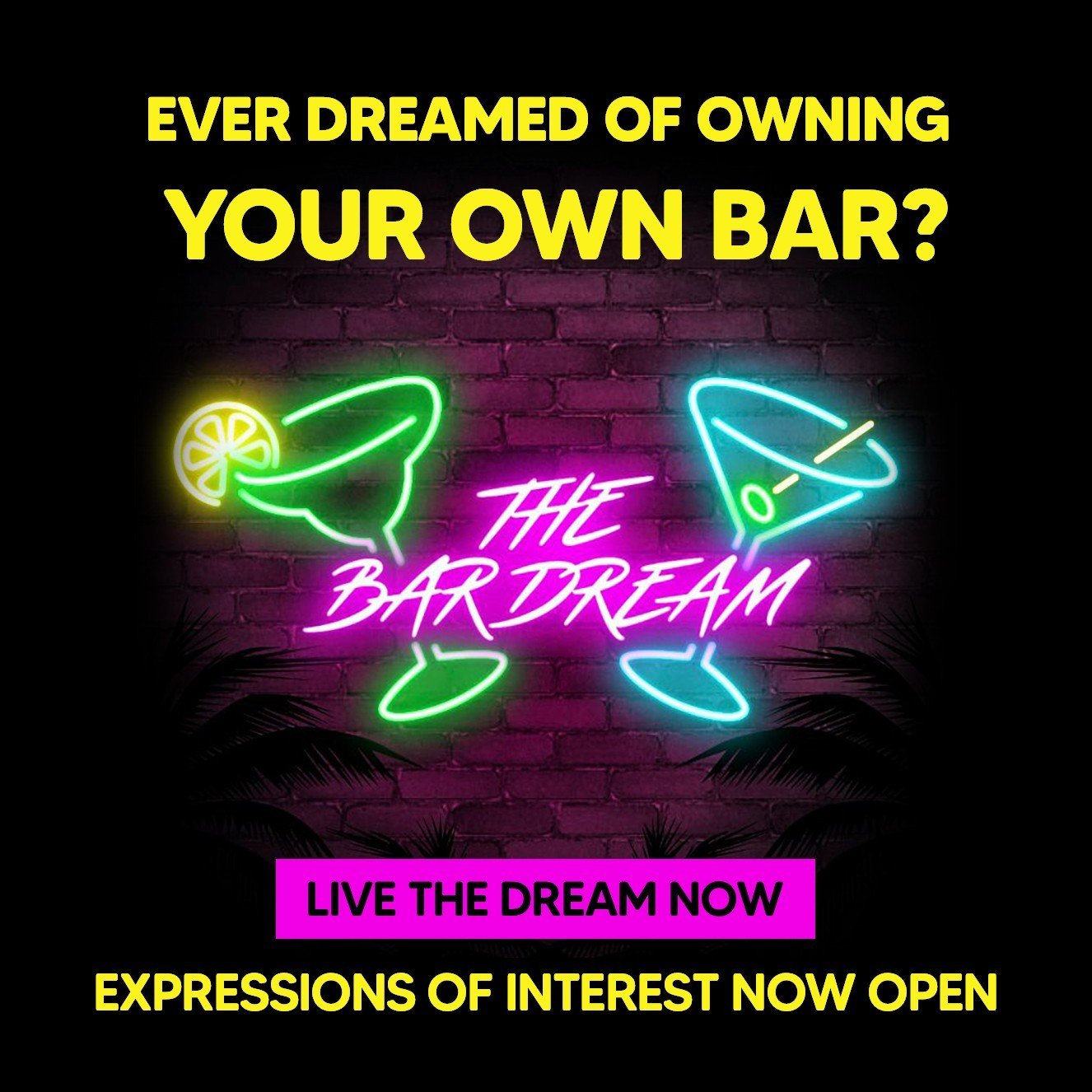 Guess what's back ⚡️⁠
⁠
Due to popular demand, &ldquo;The Bar Dream&rdquo; project is back at The Carlton in July 2024.⁠
⁠
At some point everyone has dreamt of owning their own bar. We&rsquo;ve all been in a bar and imagined that &ldquo;we could do i