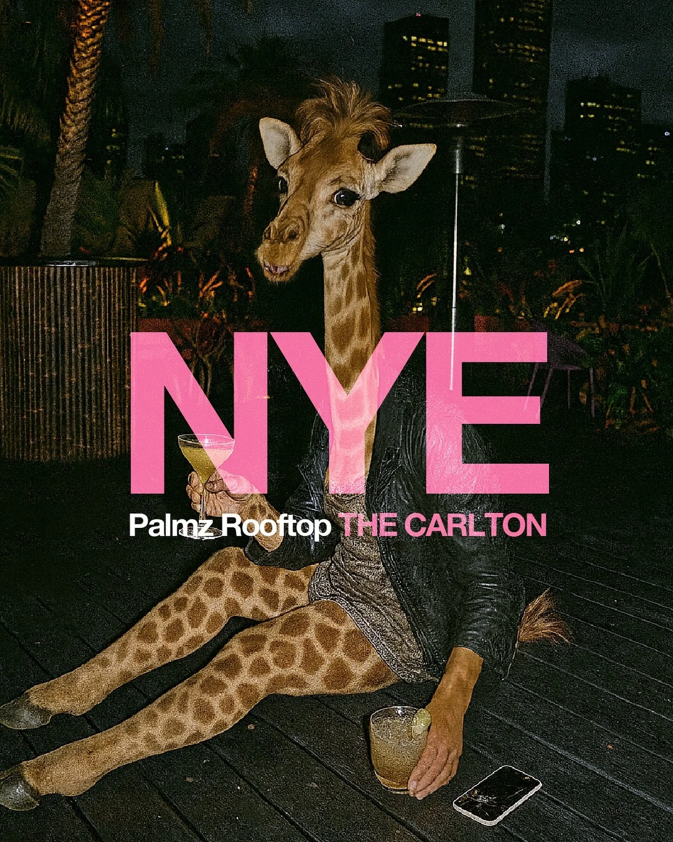 NYE on Palmz Rooftop. Cocktail on arrival, three hours of bottomless drinks, canapés all night. DJ till 1am and the best seat in Melbourne for the fireworks. 
December 31st. $99pp from 7pm. Head to the bio to book.