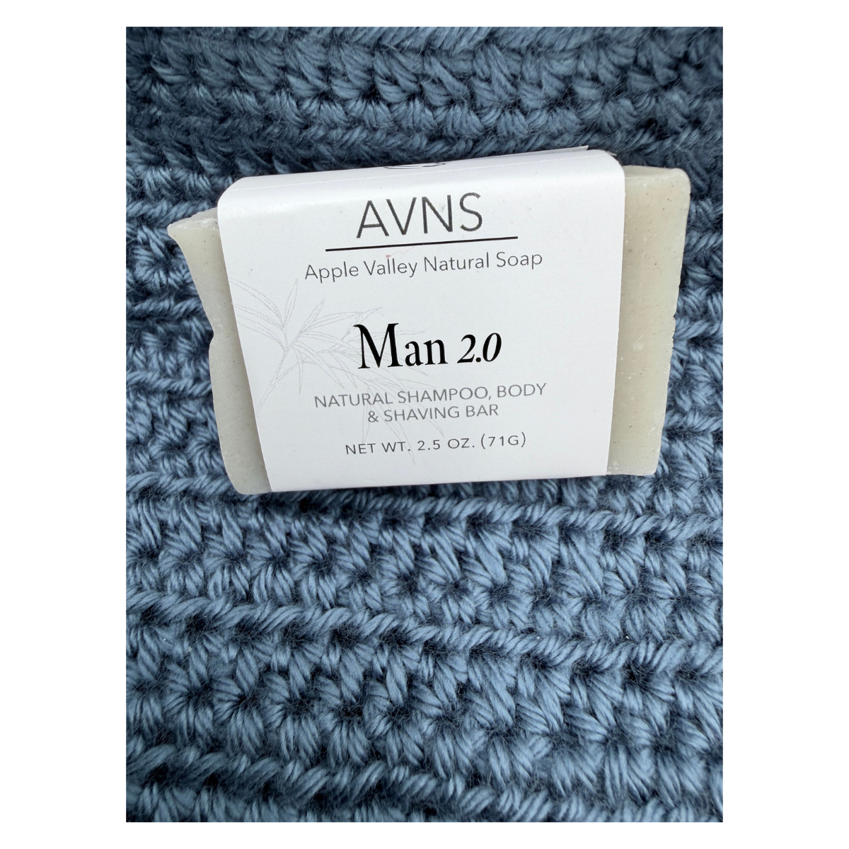 Apple Valley Natural Soap Bar – MAN 2.0 Body, Shampoo and Shaving Bar
