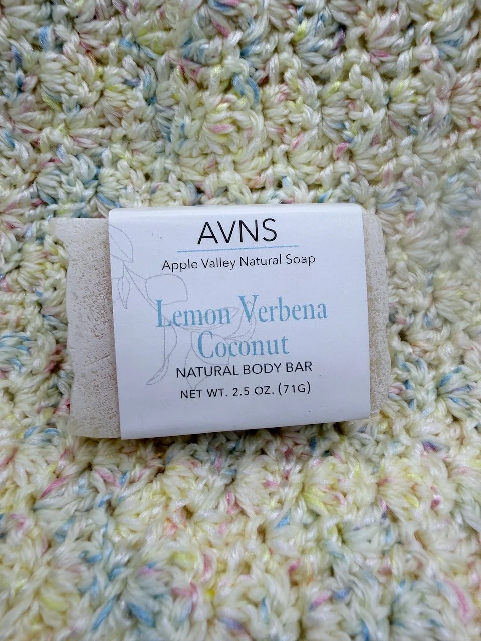Apple Valley Natural Soap Bar – Lemon Verbena Coconut