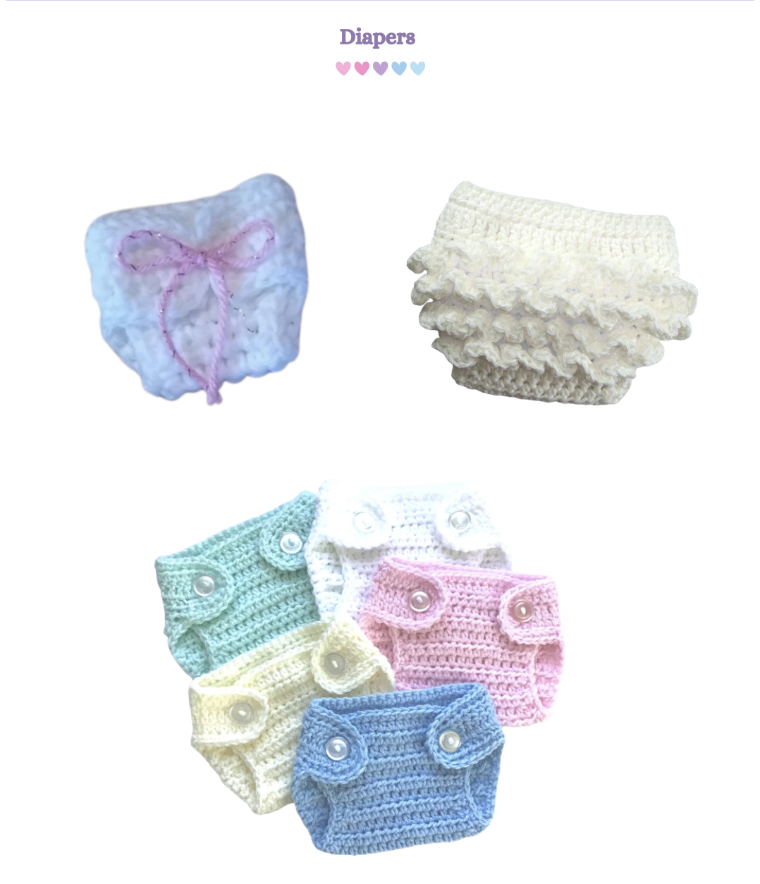 Diaper (knitted/crocheted)
