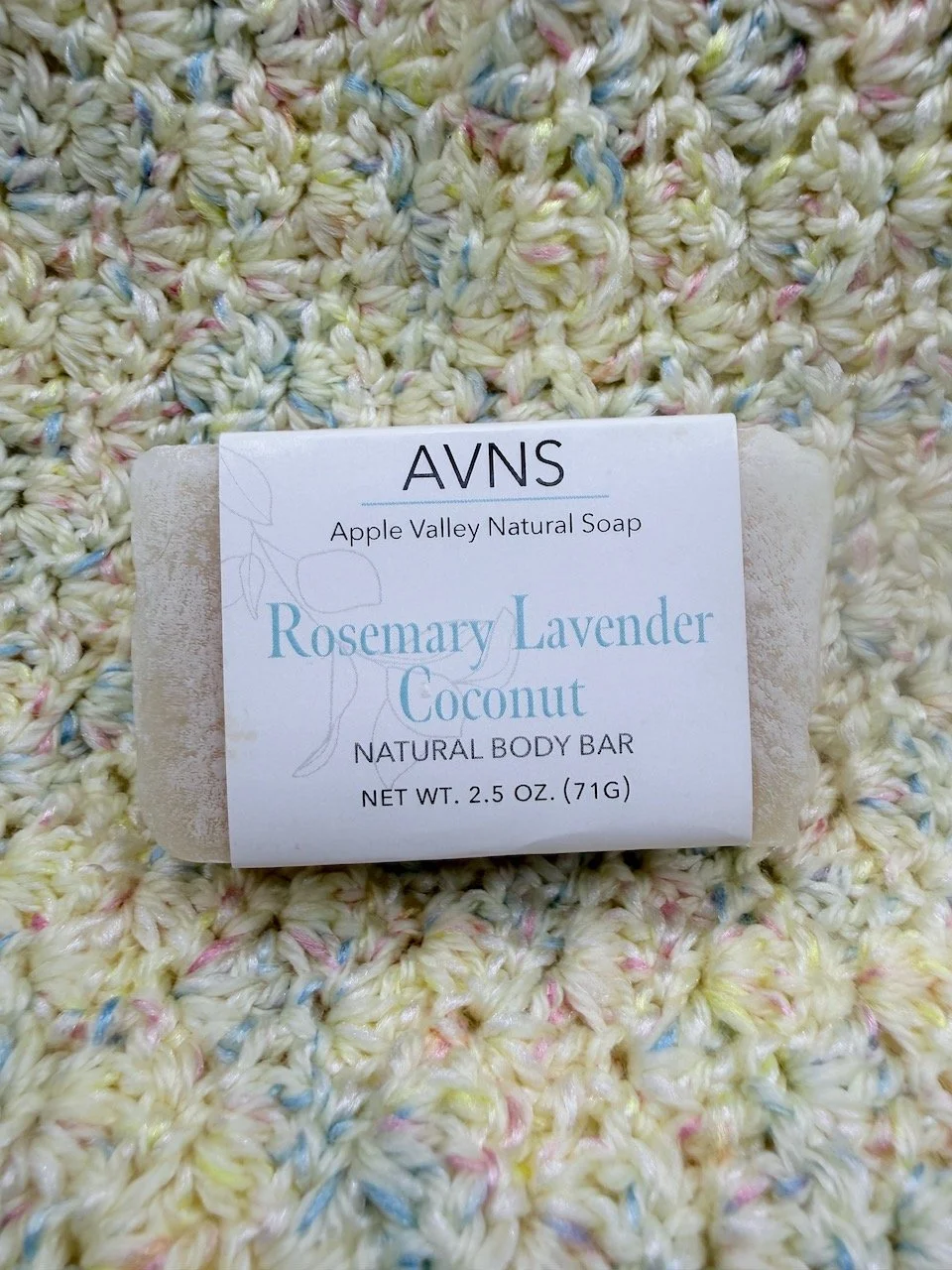 Apple Valley Natural Soap Bar – Rosemary Lavender Coconut