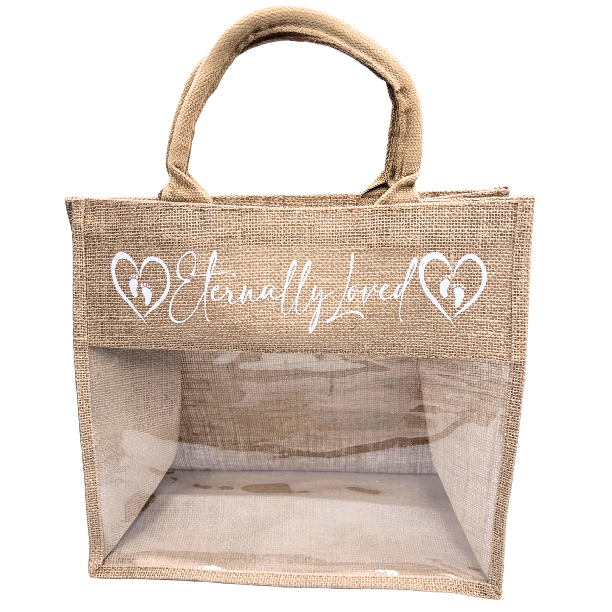 MGF "Eternally Loved" Jute Bag