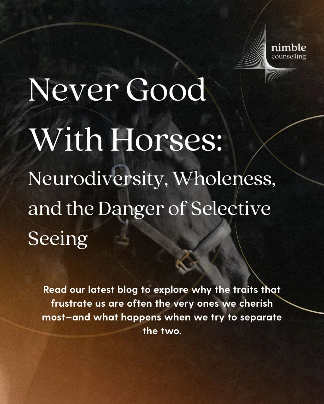 Never Good With Horses: Neurodiversity, Wholeness, and the Danger of Selective Seeing

It&rsquo;s easy to split people into parts&mdash;the creative student and the distracted one, the athletic friend and the disruptive one. But when we focus only on