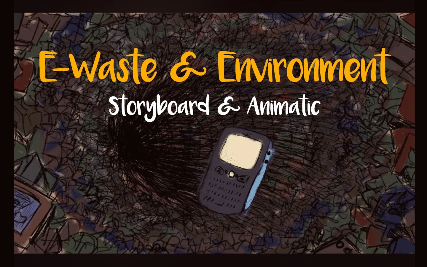 Storyboard on the effects of E-waste on global health