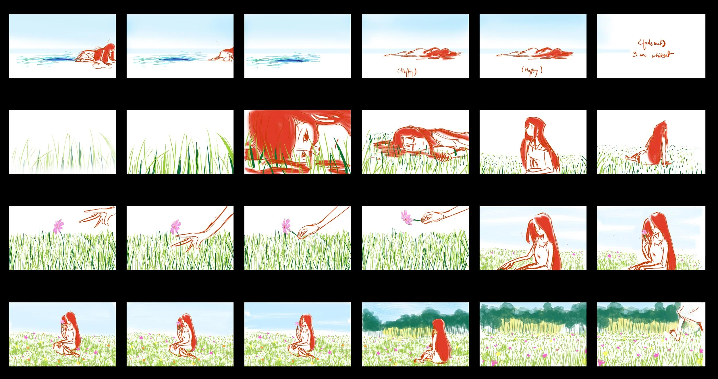 Page 5: An actual moment of calm