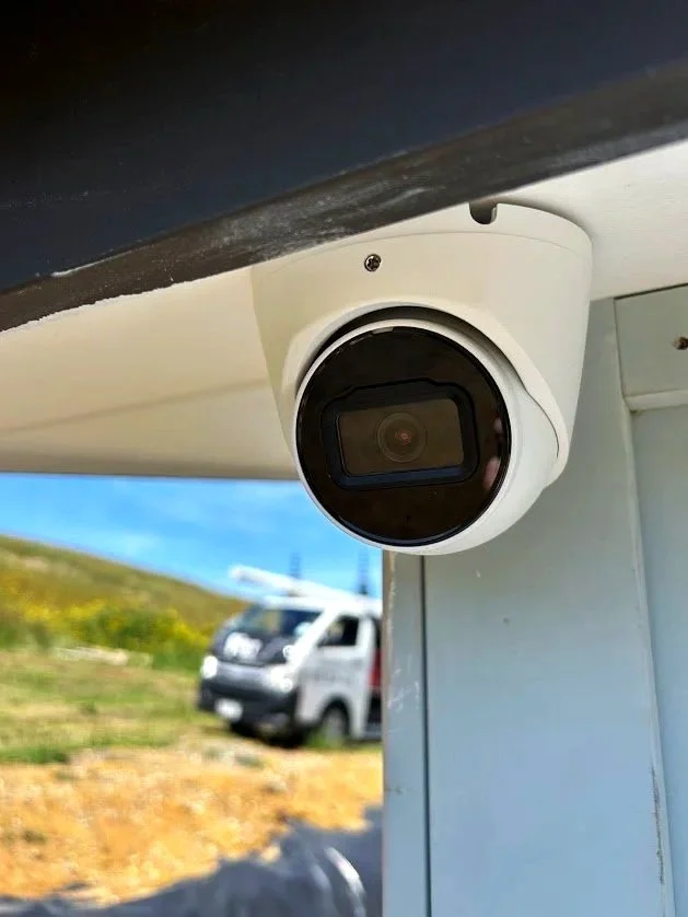 volt solutions electrician installing security camera in Muriwai auckland renovation