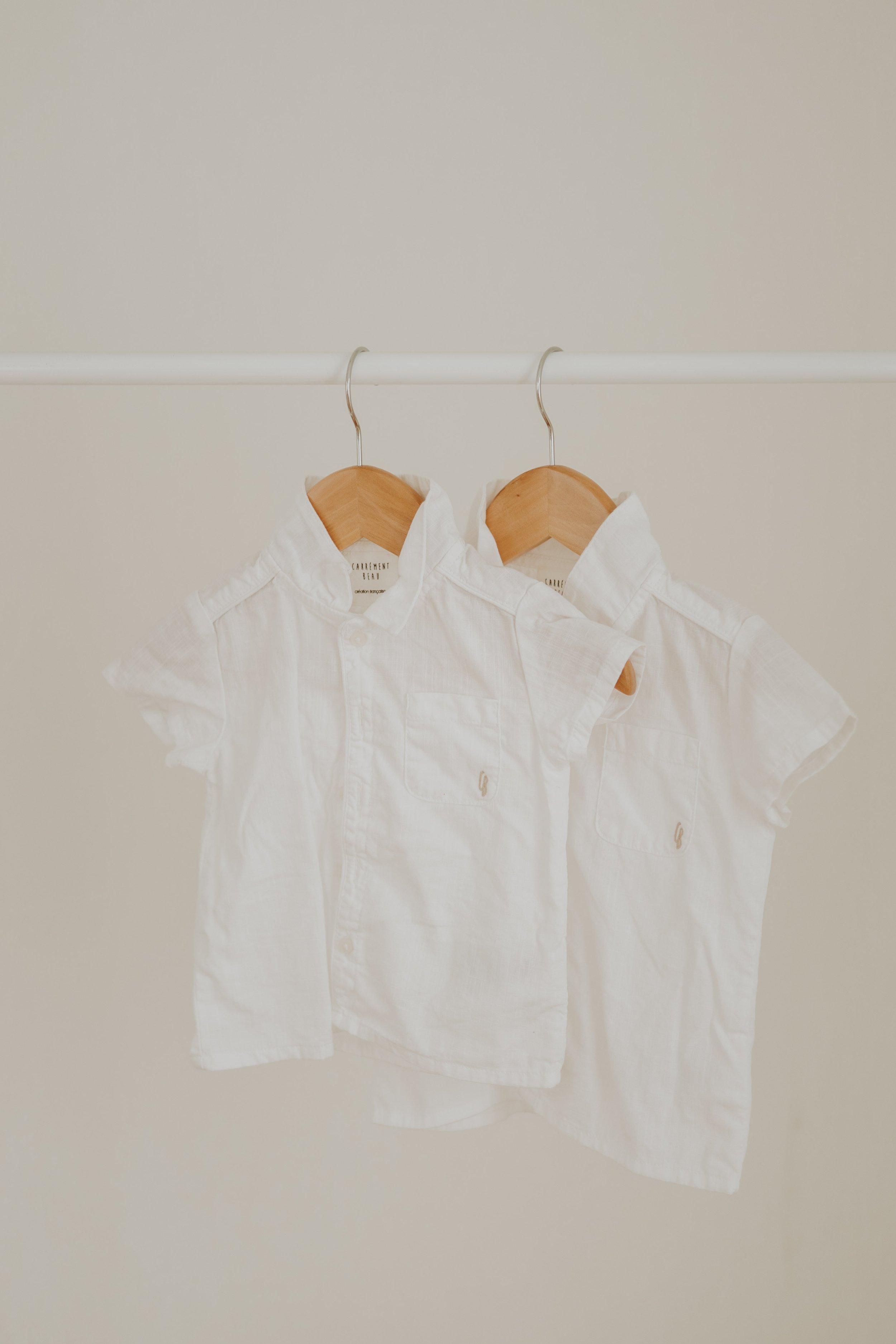 WHITE SHIRT | 6-12 & 12-18M