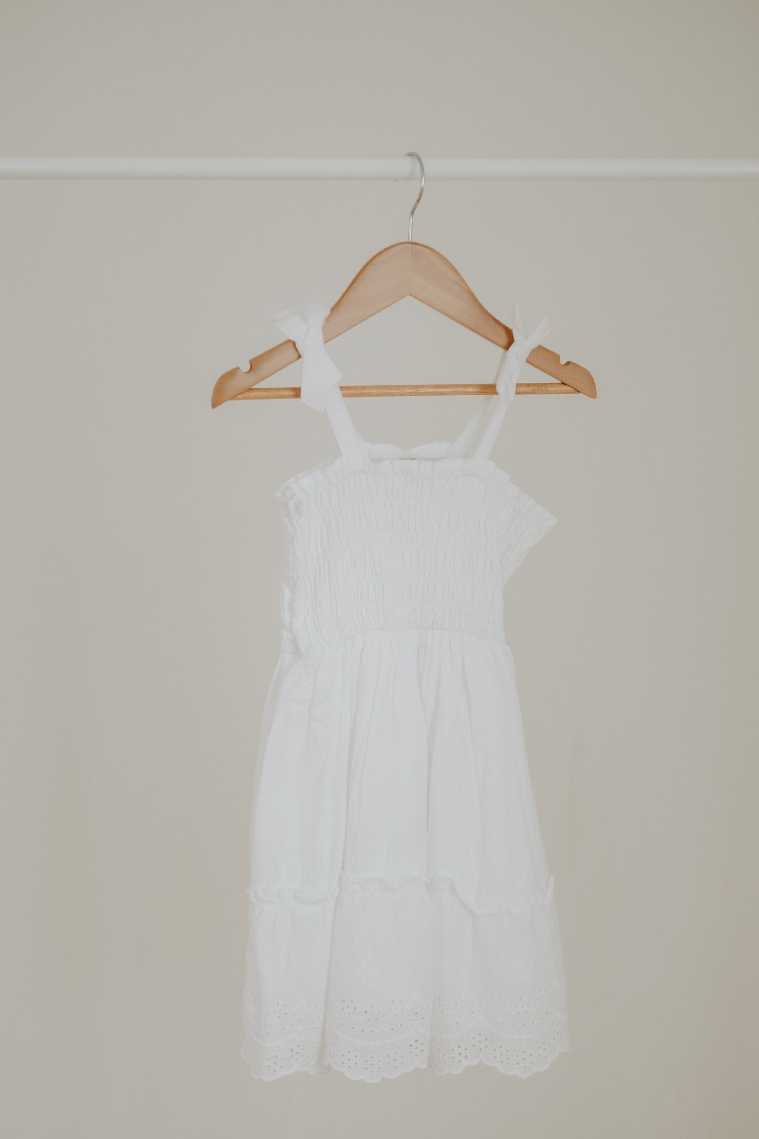SUMMER WHITE DAISY DRESS | 3-5Y