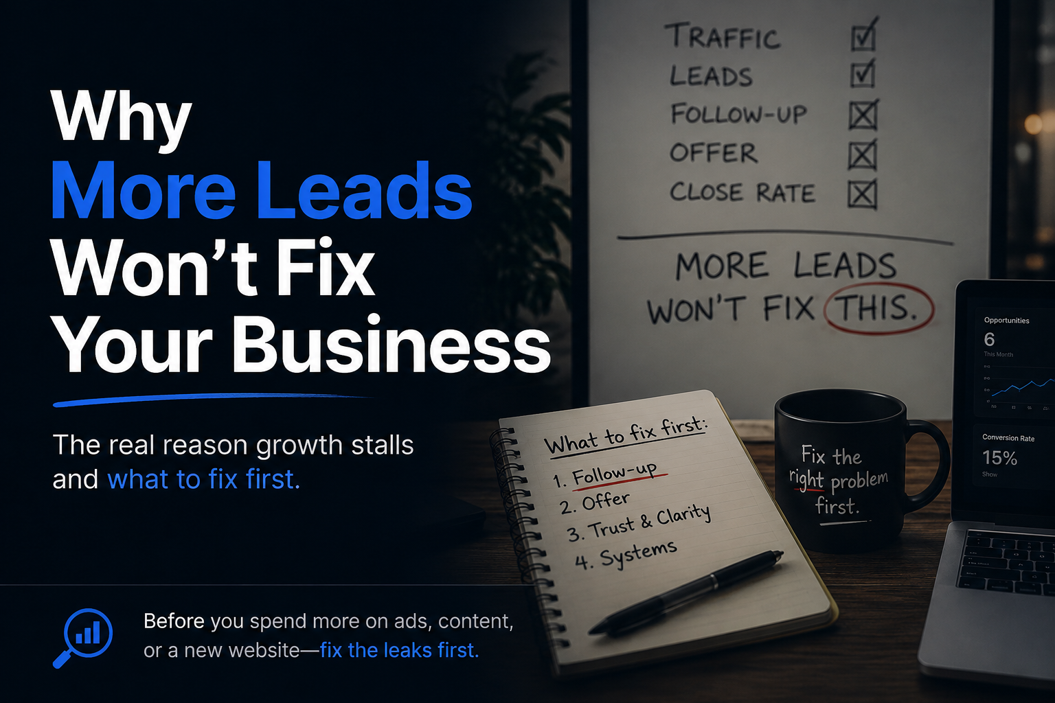 Why More Leads Won't Fix Your Business
