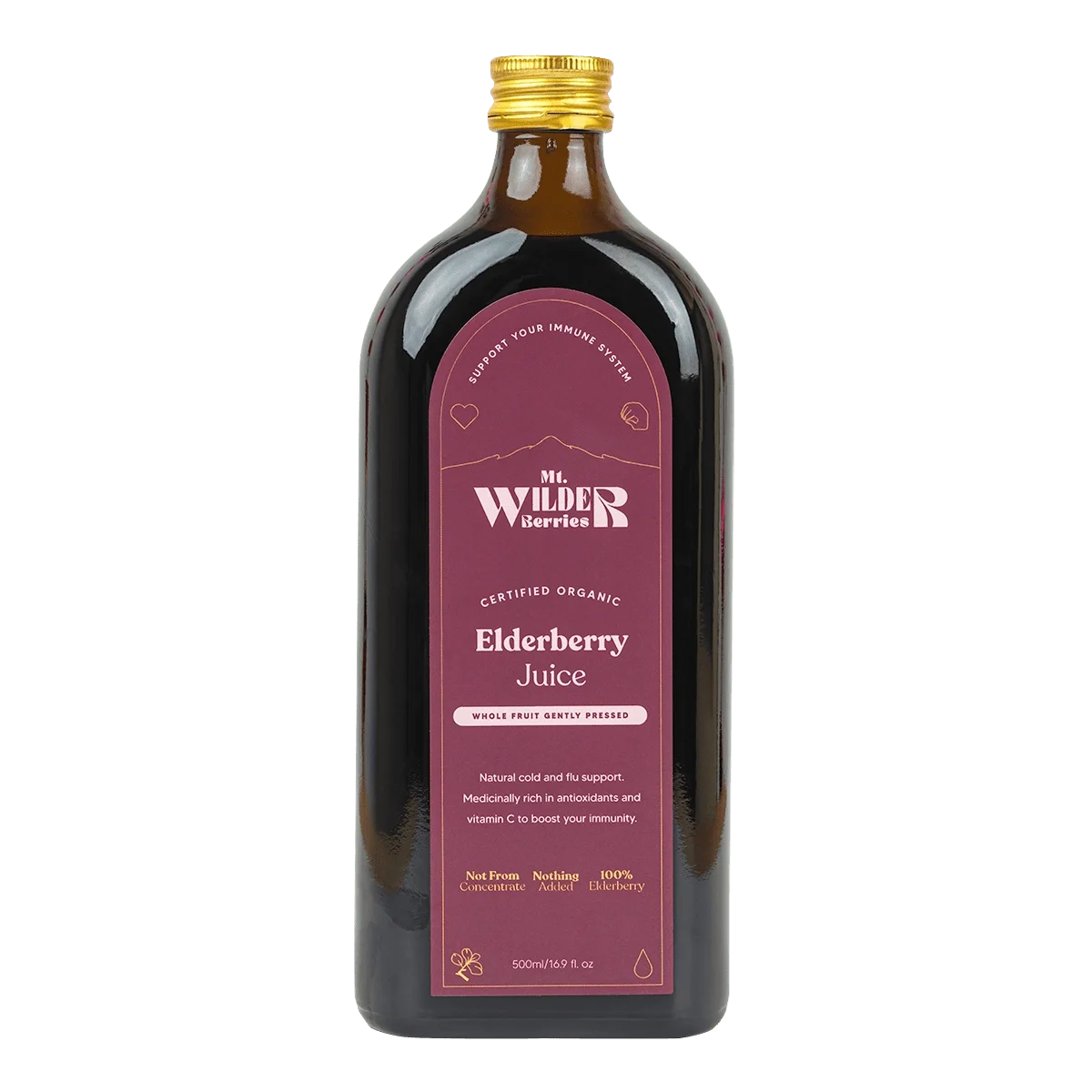 Mt Wilder Elderberry Juice 500ml