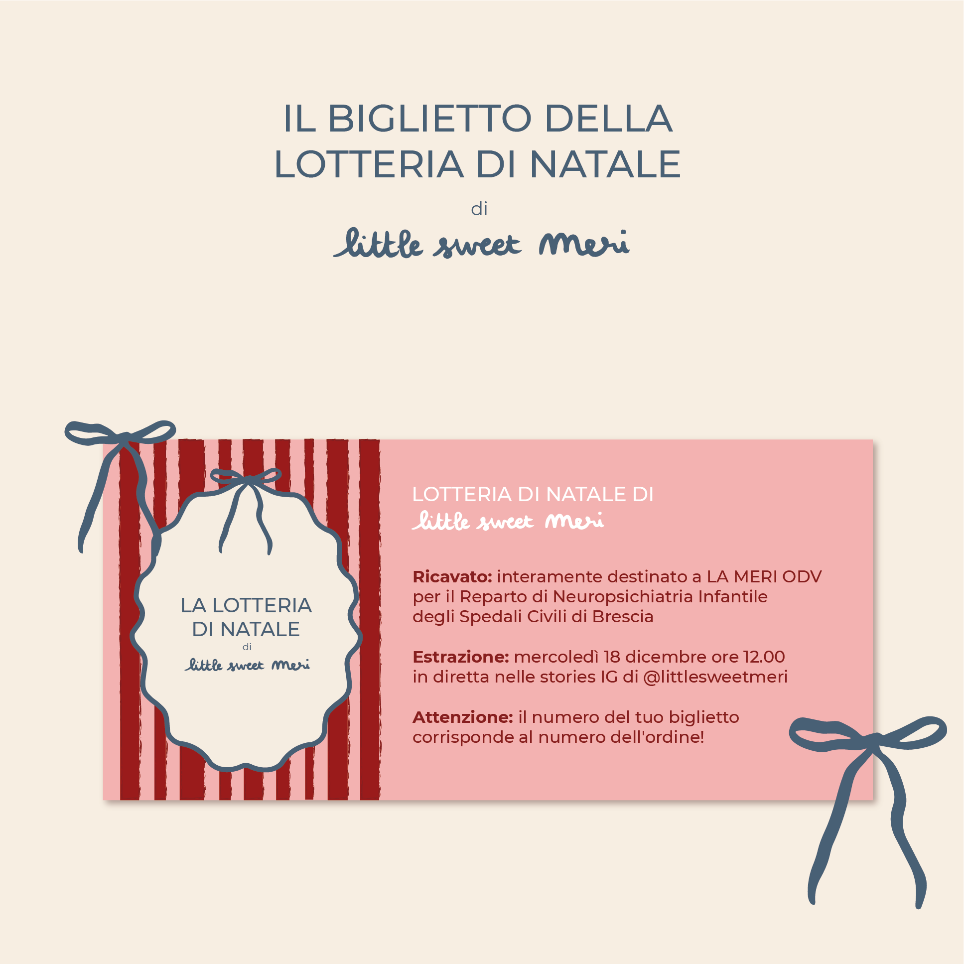 Biglietto della lotteria di Little Sweet Meri