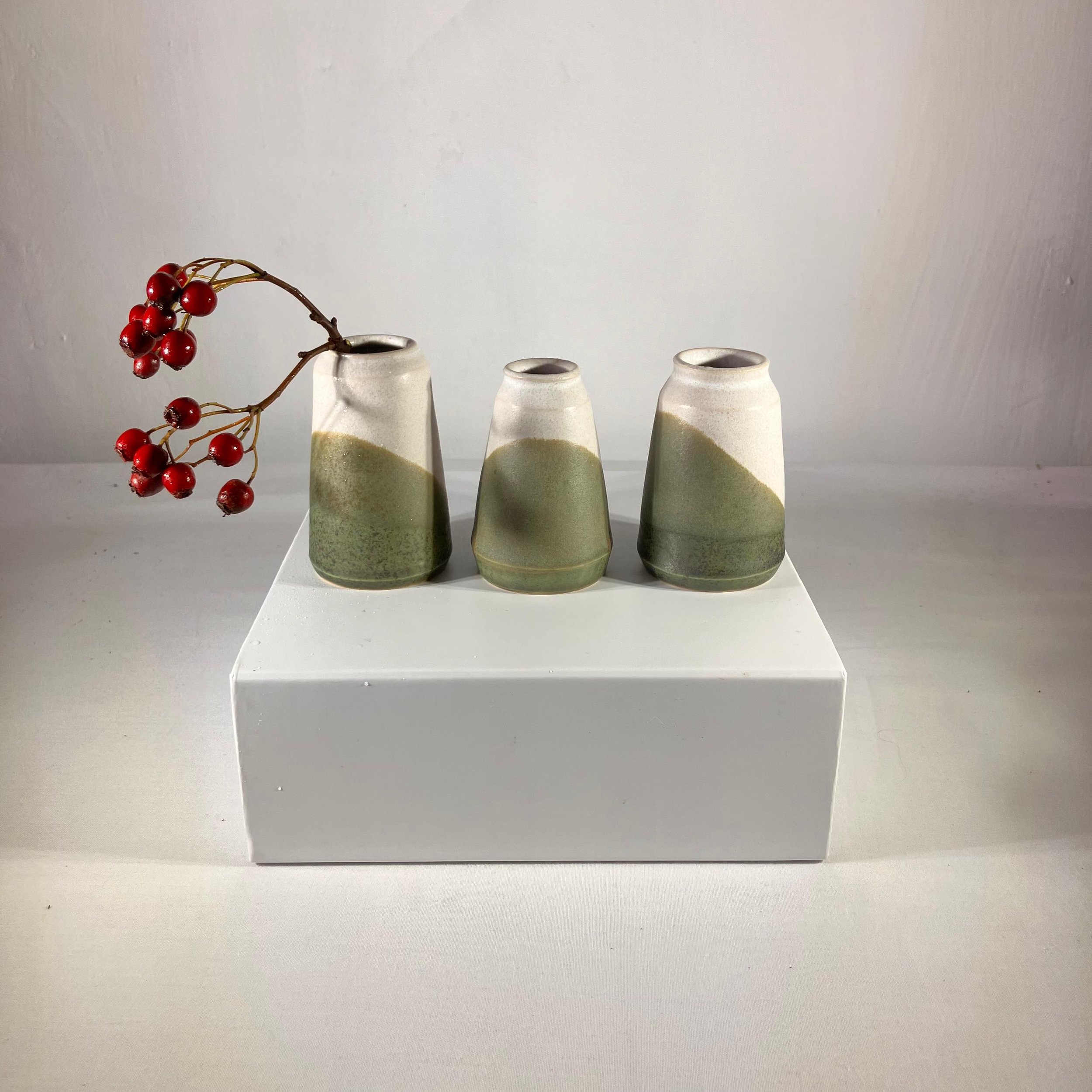 Miniature Trio Set Volcanic Green