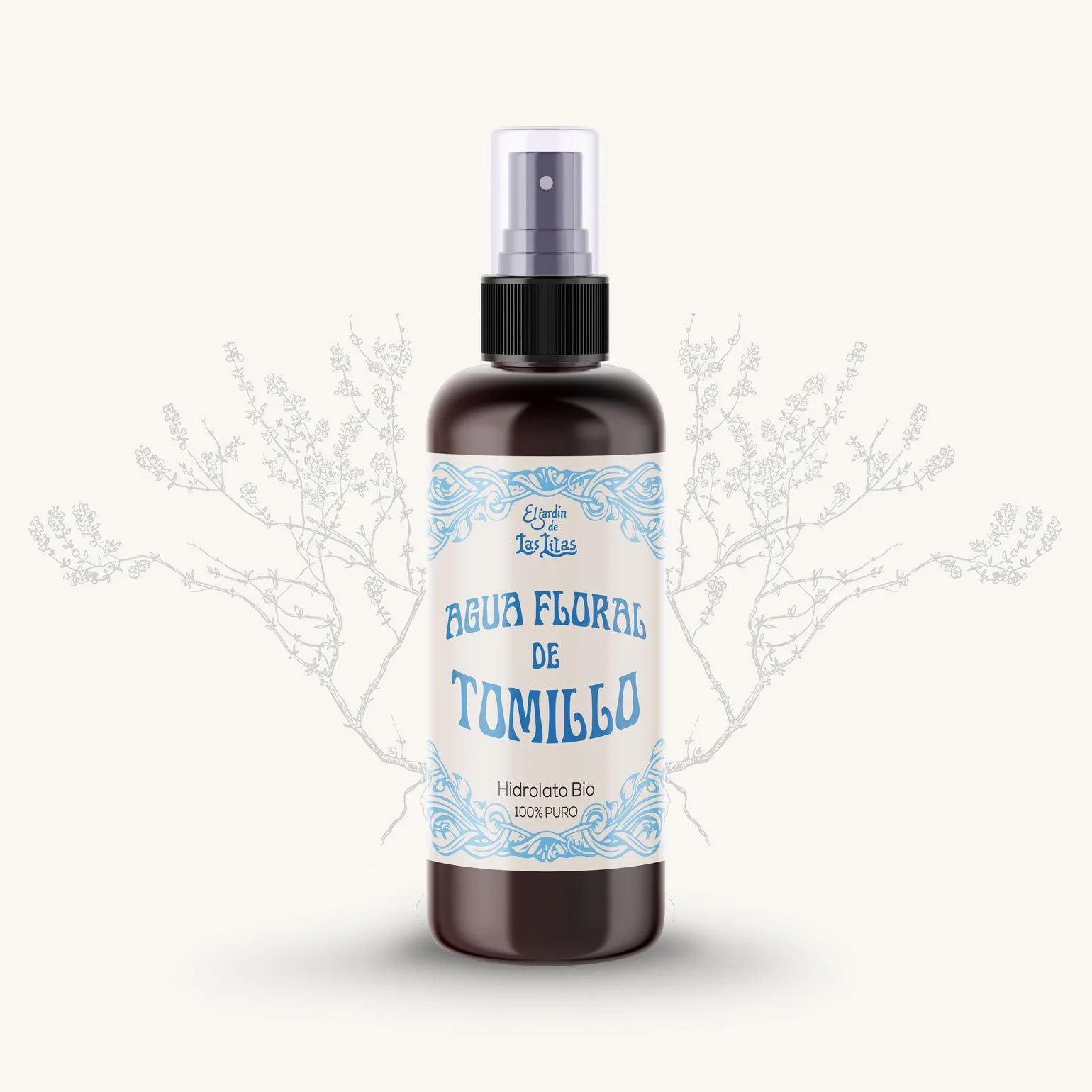 Agua floral o Hidrolato de TOMILLO
