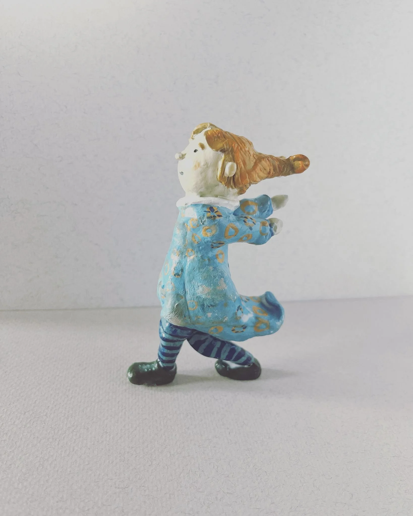 Clay figurine