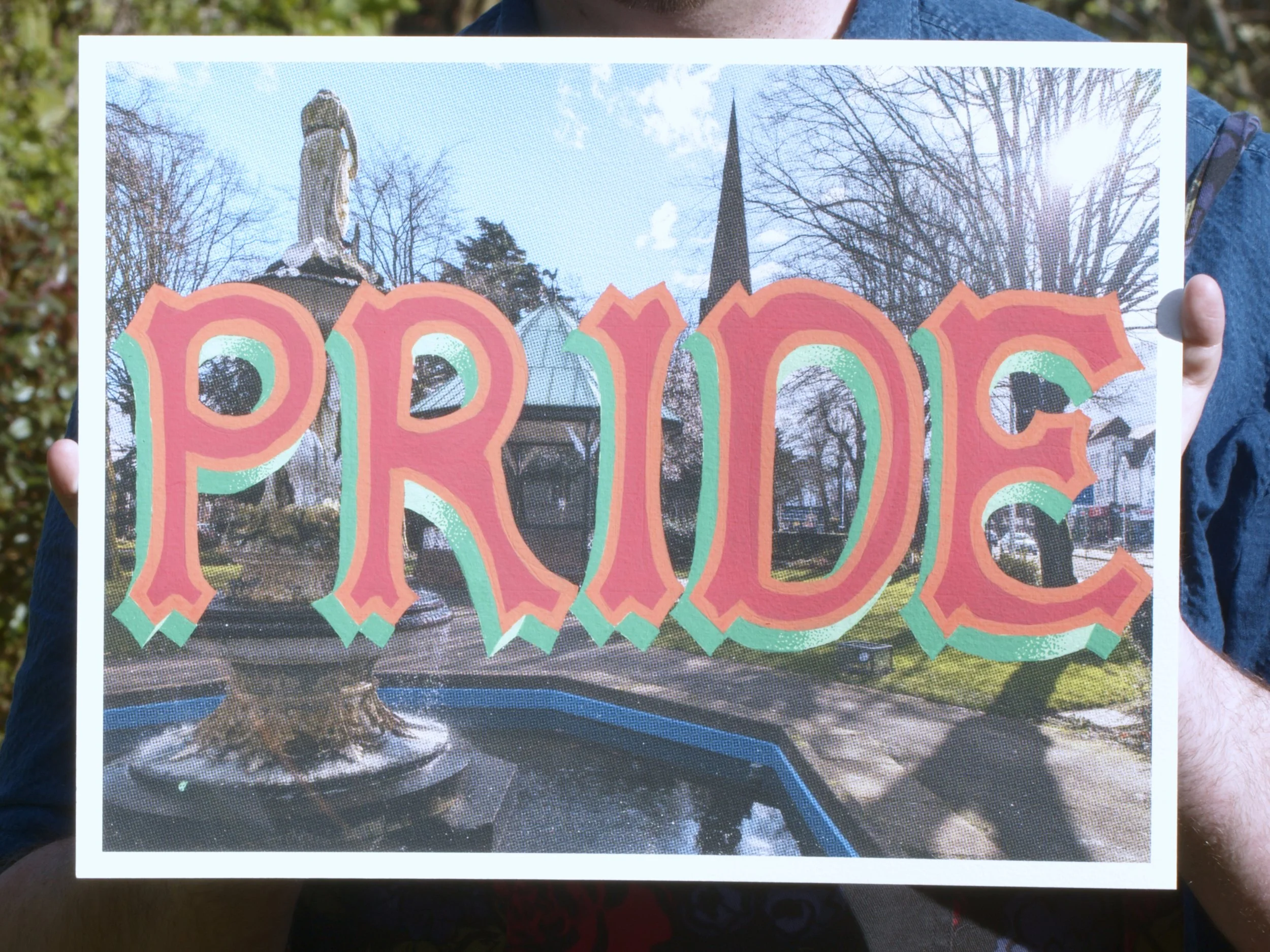 Redditch "Pride" Funfair Lettering