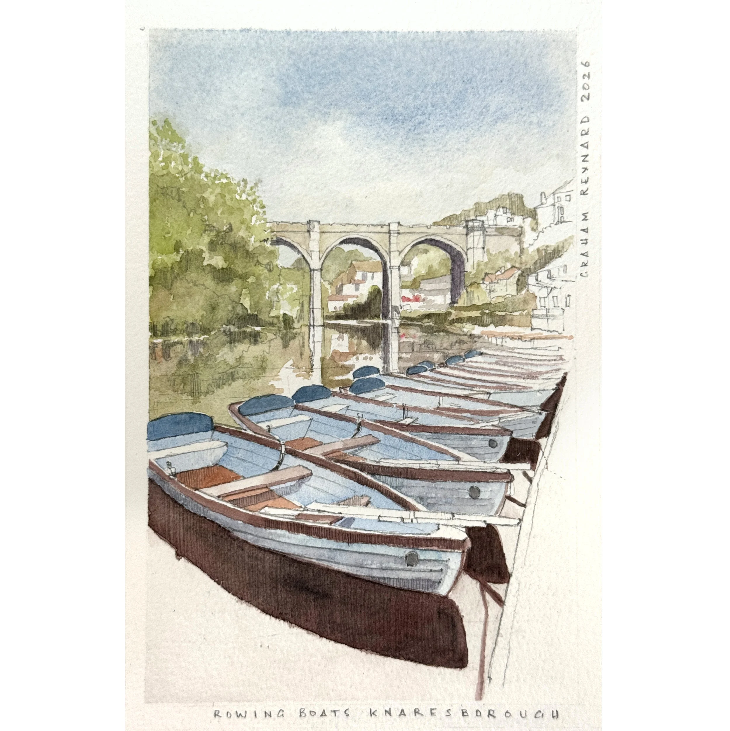 Rowing Boats, Knaresborough A5