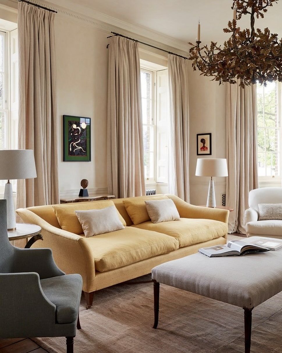 Drawing room colour palette inspiration from Rose Uniacke. Yellow sofa of dreams 💛
&bull;&bull;&bull;&bull;&bull;&bull;&bull;&bull;&bull;&bull;&bull;&bull;&bull;&bull;&bull;&bull;&bull;&bull;&bull;&bull;&bull;&bull;&bull;&bull;&bull;&bull;&bull;&bul