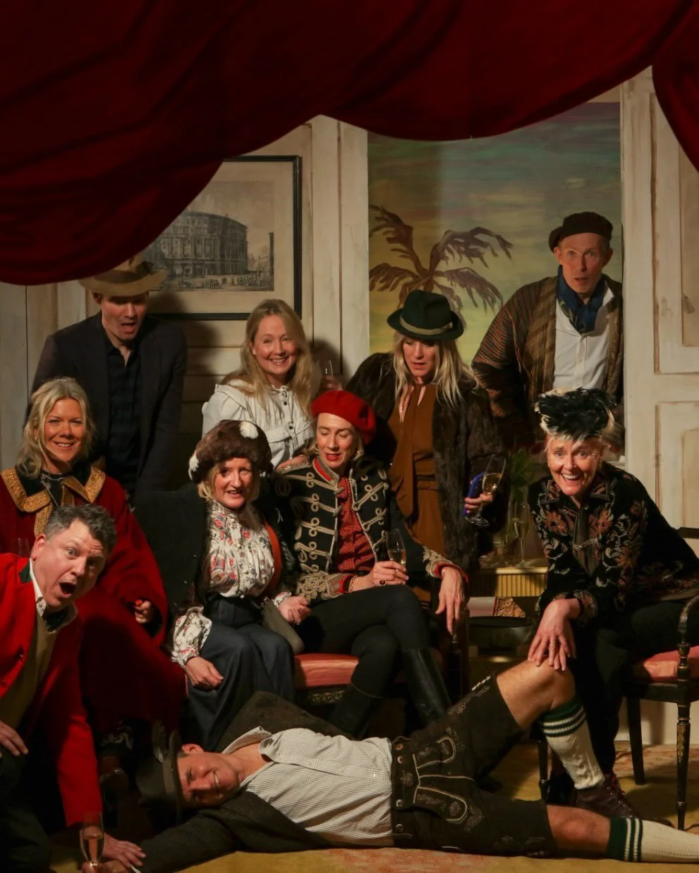 About last night: the most glorious evening @max_rollitt inspired by the films of Powell &amp; Pressburger 🎥