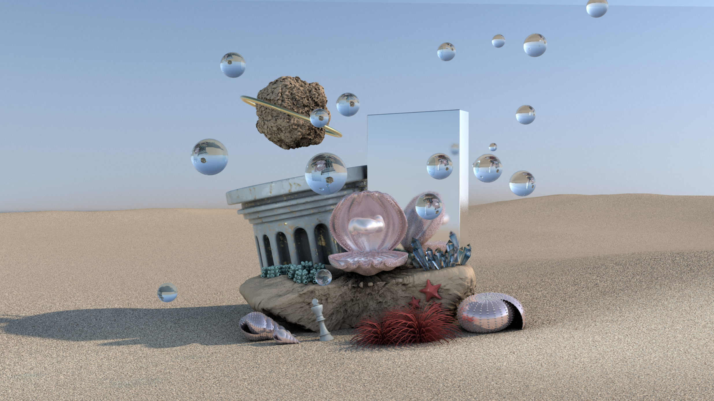 3D - Ozymandias