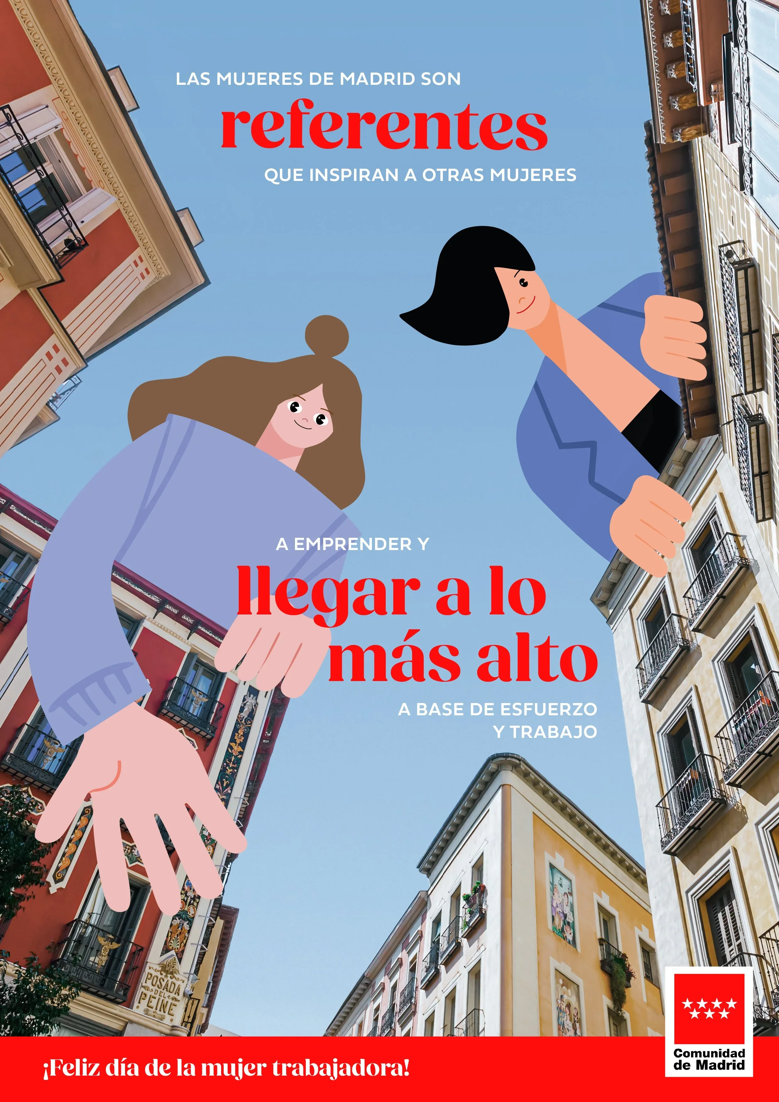 Graphic proposal for the International Working Women's Day.