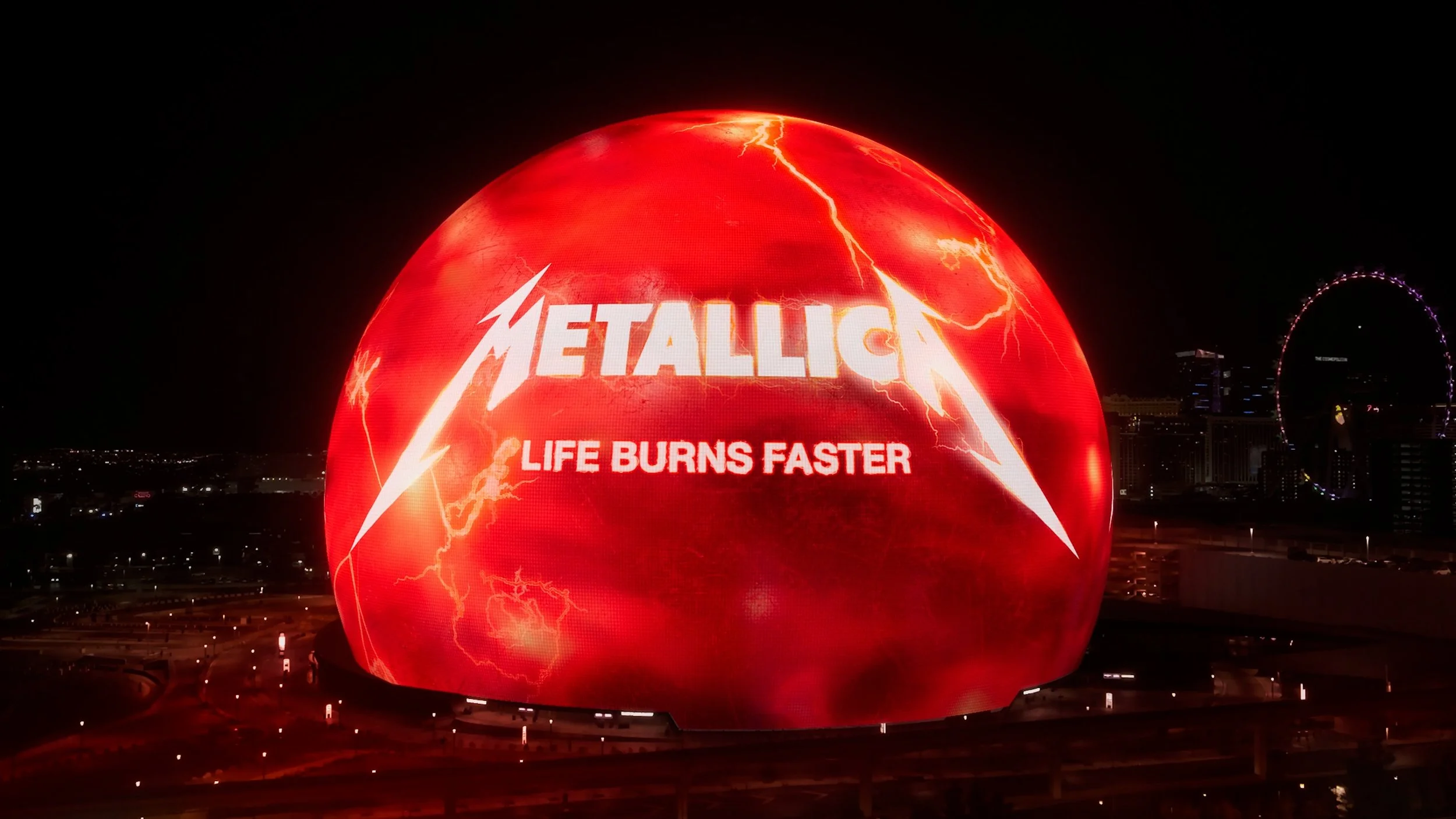 Enter Sphere: Metallica comes to Vegas