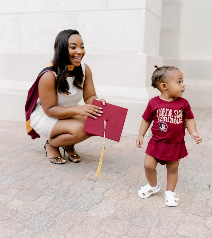 Ashley McDonald and child image