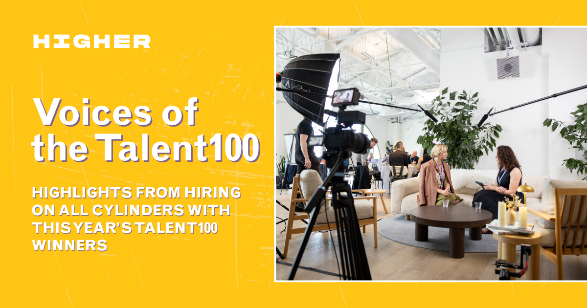 Voices of the Talent100 - Hear from this year’s leading TA changemakers