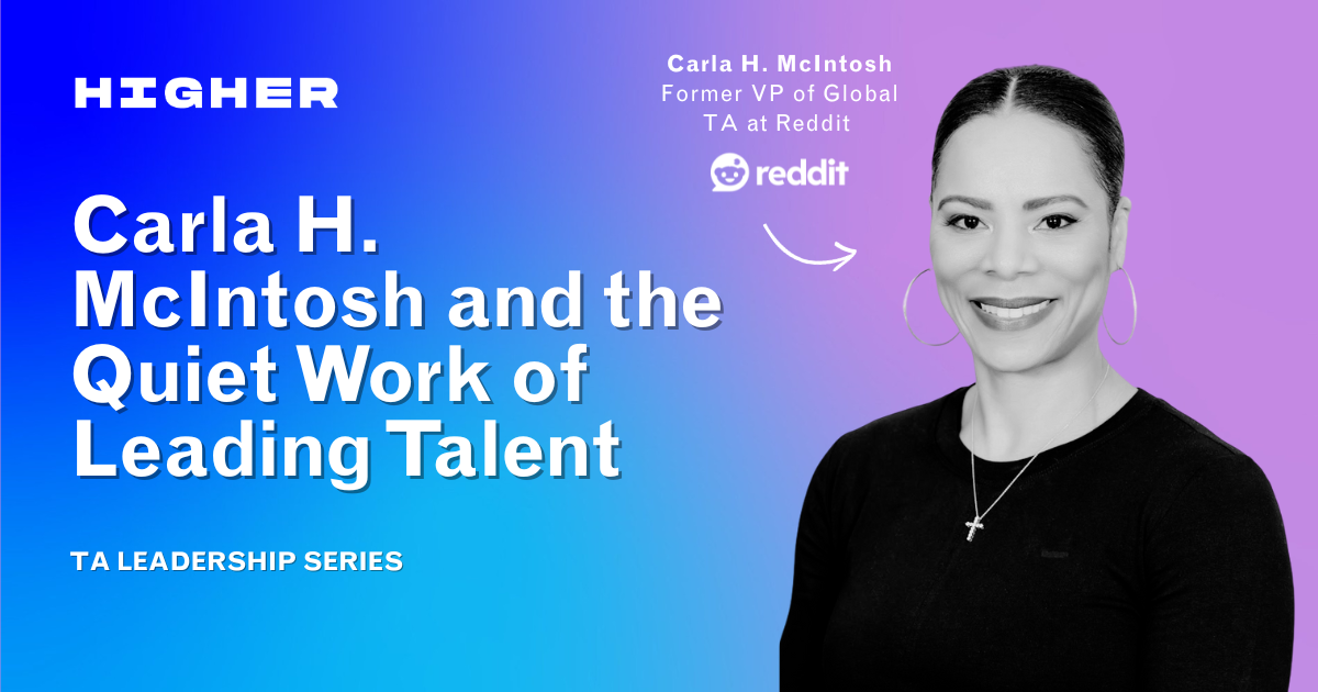 Carla H. McIntosh and the Quiet Work of Leading Talent