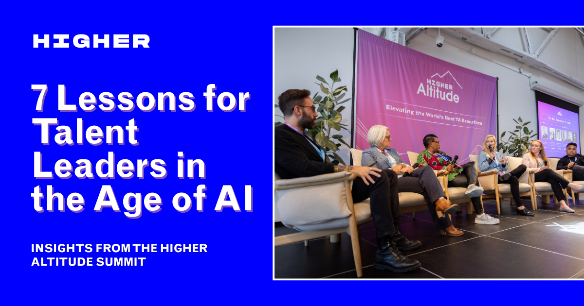 7 Lessons for Talent Leaders in the Age of AI