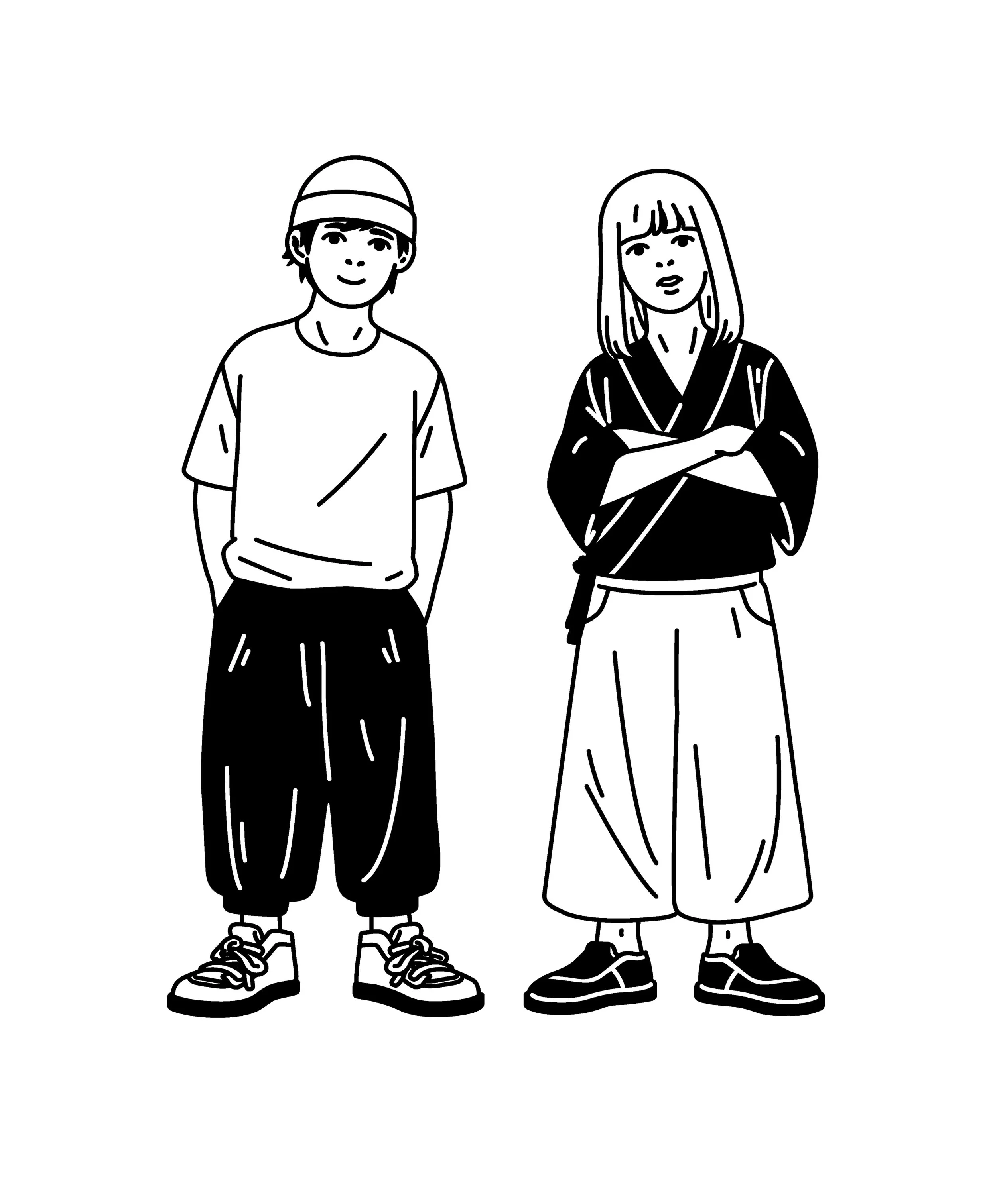 TWO CURIOUS PEOPLE